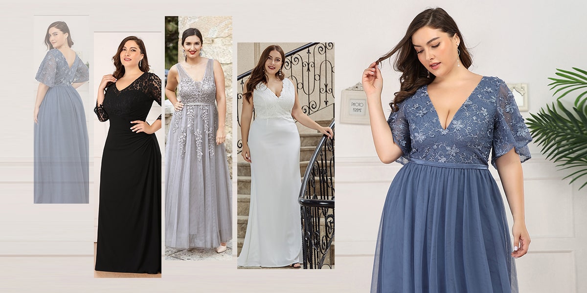 Trendy dresses for plus size women who love to stay in style