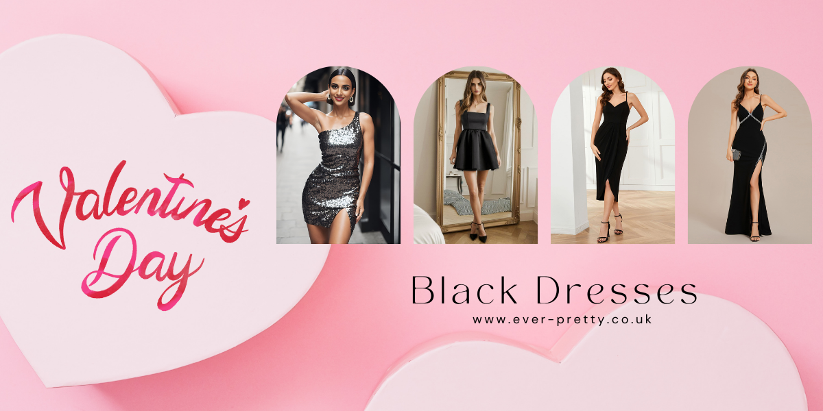 Be His Lucky Charm This Valentine's Day 2024 in a Black Dress - Ever-Pretty  UK