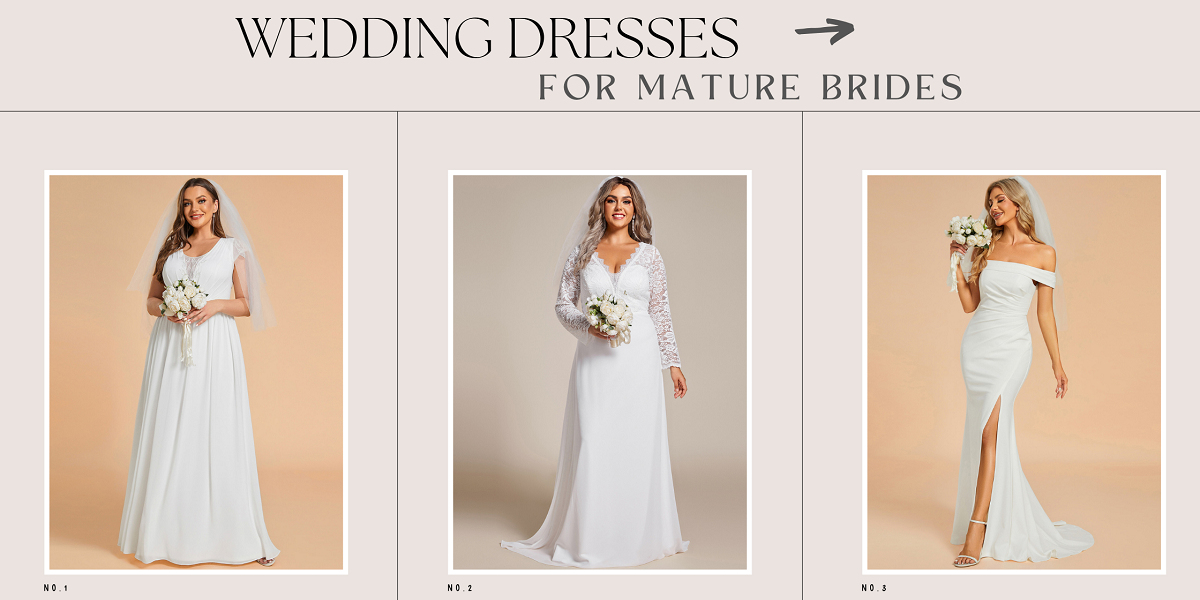 17 Beautiful Wedding Dresses for Mature Brides 2025 EverPretty UK