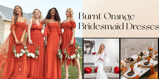 How to Style Burnt Orange for Your Wedding Party