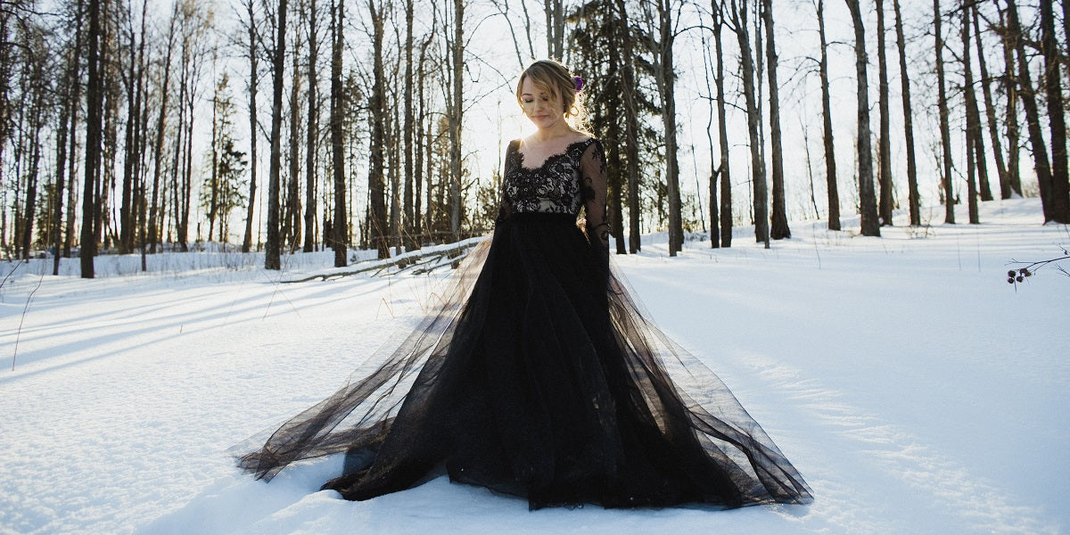 gothic wedding dresses