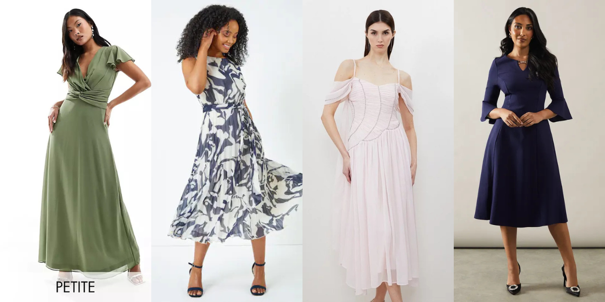 petite guest dresses for over 50s