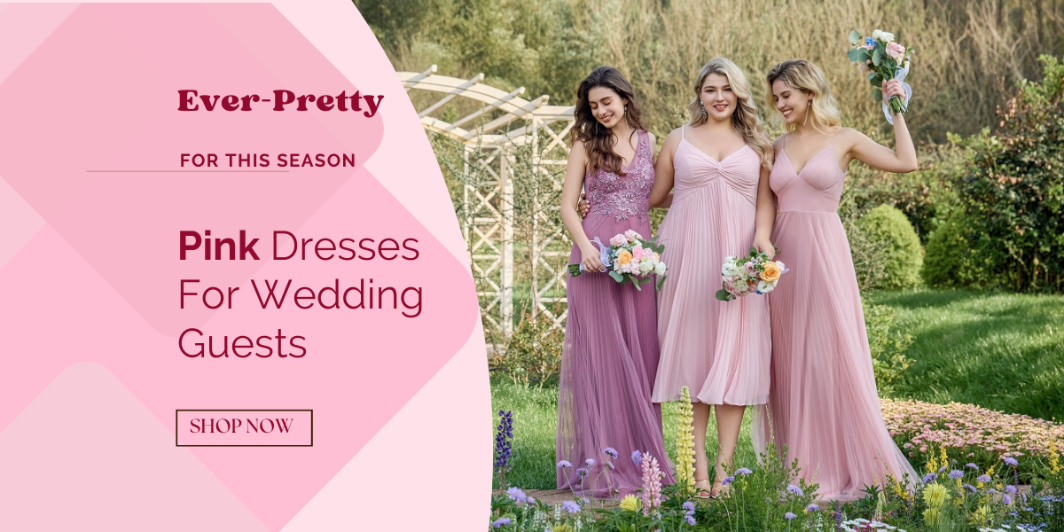 Dusty pink wedding guest dress best sale