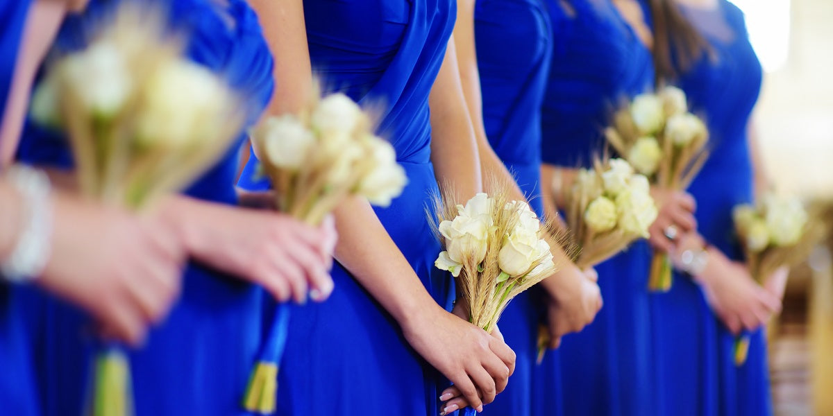 royal blue bridesmaid dresses