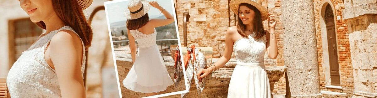 Graduation Dresses  White Graduation Dresses Online – Page 2 - Ever-Pretty  UK