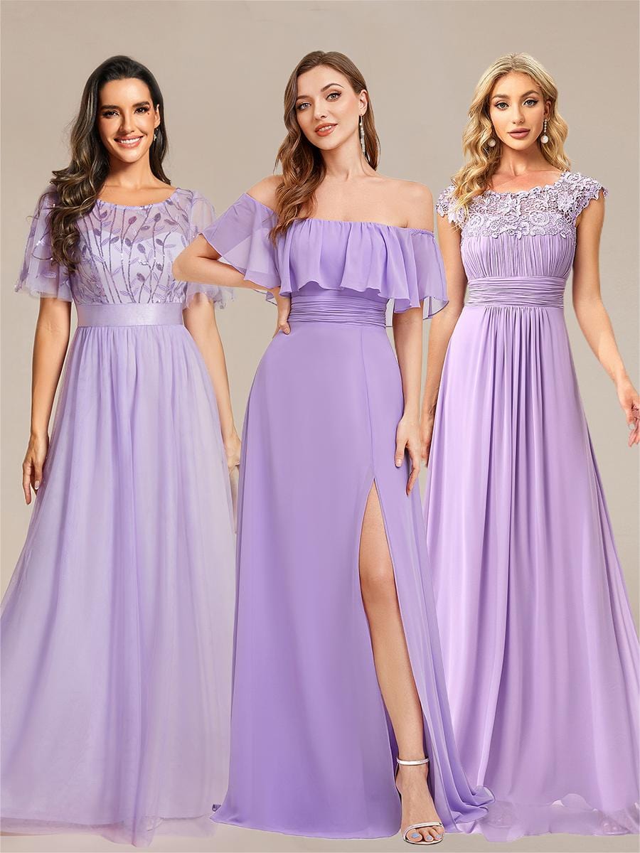 Top Pick Lilac Lavender Bridesmaid Gowns Ever Pretty UK