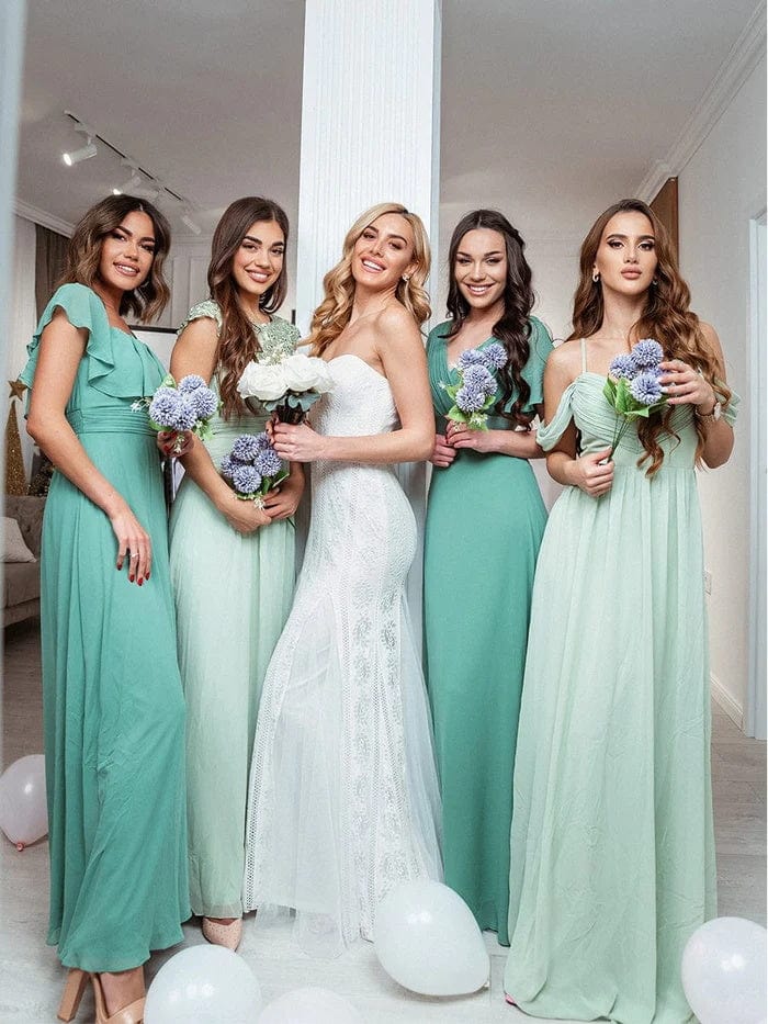 Sage Green Bridesmaid Dresses