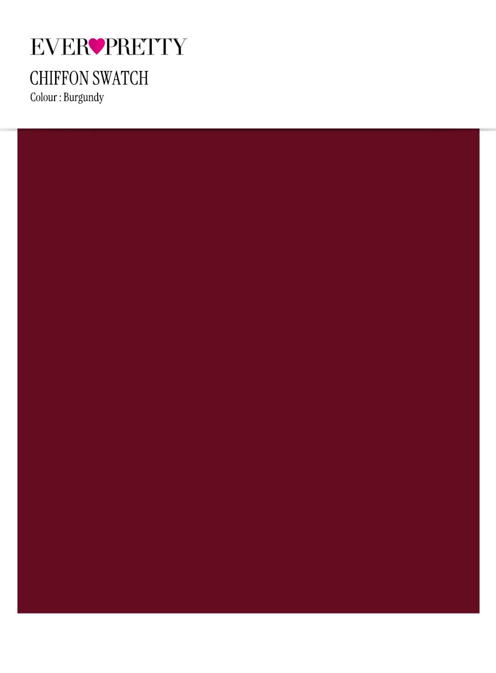 Ever-Pretty Chiffon Swatch #Color_Burgundy