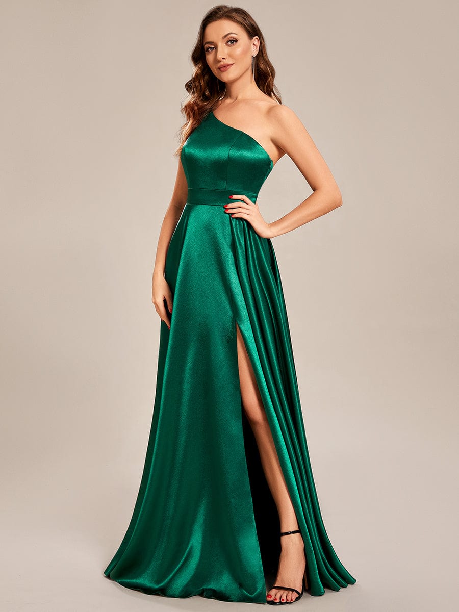 One shoulder formal gown online