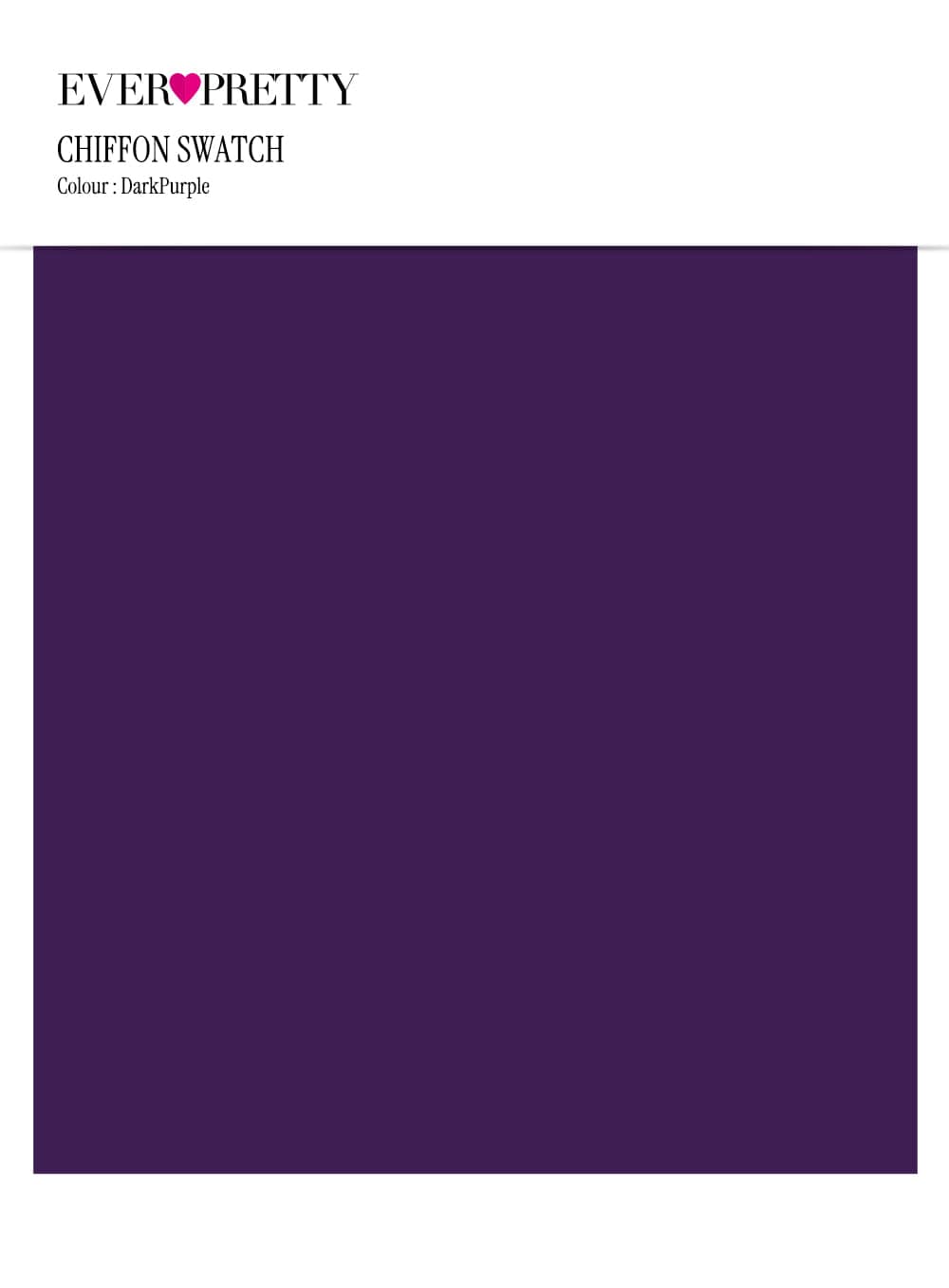 Ever-Pretty Chiffon Swatch #Color_Dark Purple