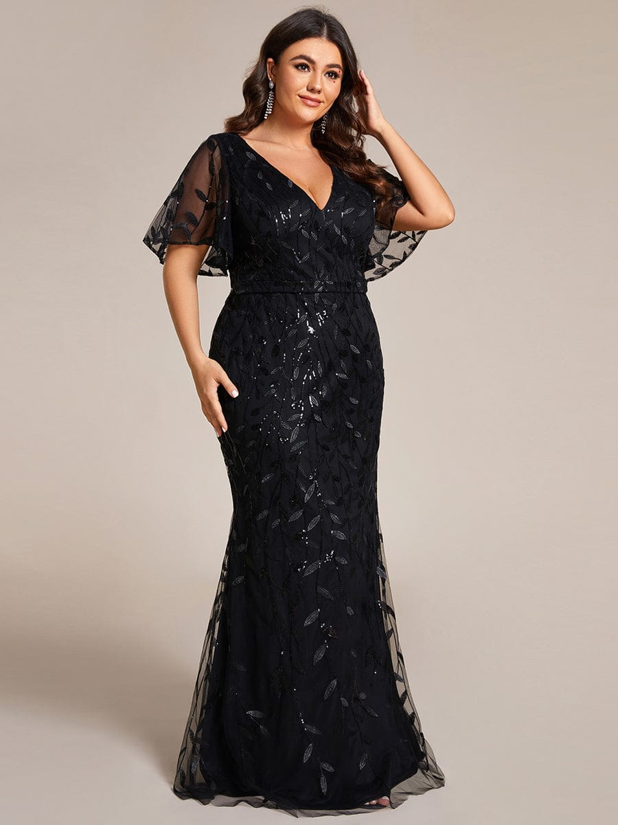 Top Picks Black Evening Gowns #style_EE00693BK