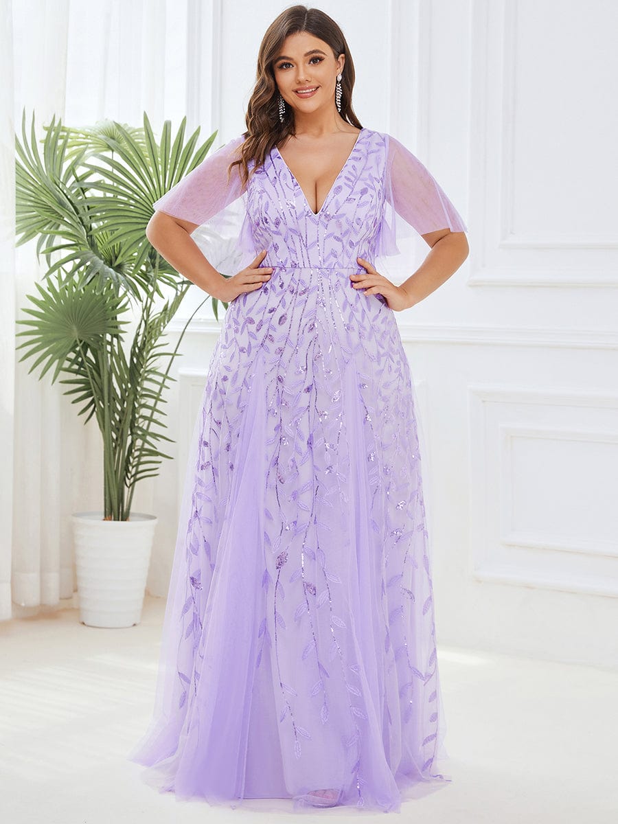 Top Picks Lilac & Lavender Bridesmaid Gowns #style_EE00736LV