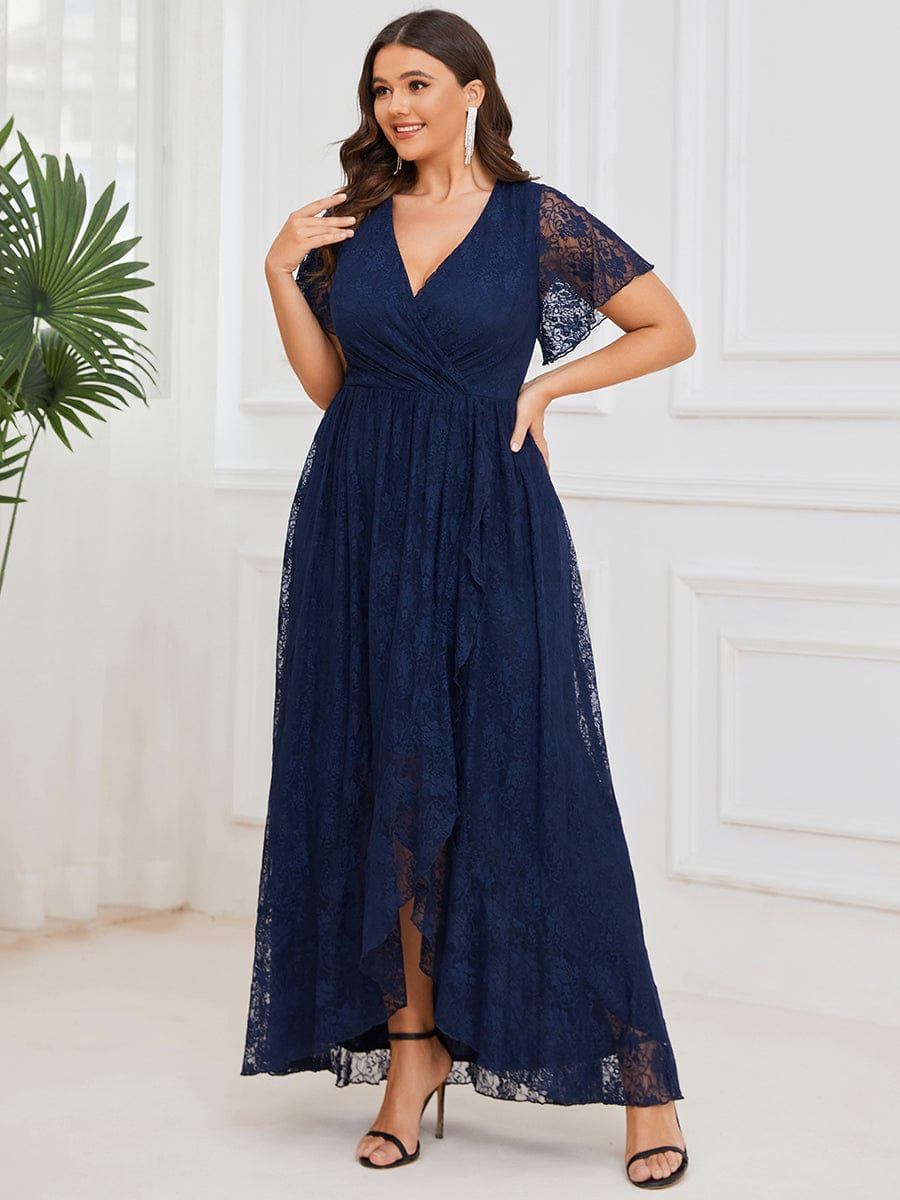 Navy Blue Bridesmaid Dresses #style_EE01489NB