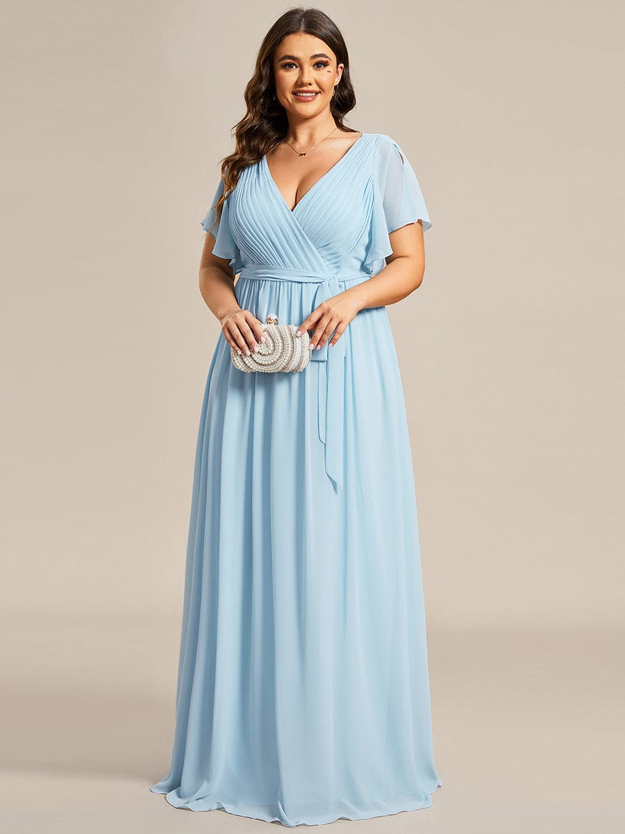 Blue Bridesmaid Dresses #style_EE0164ABL