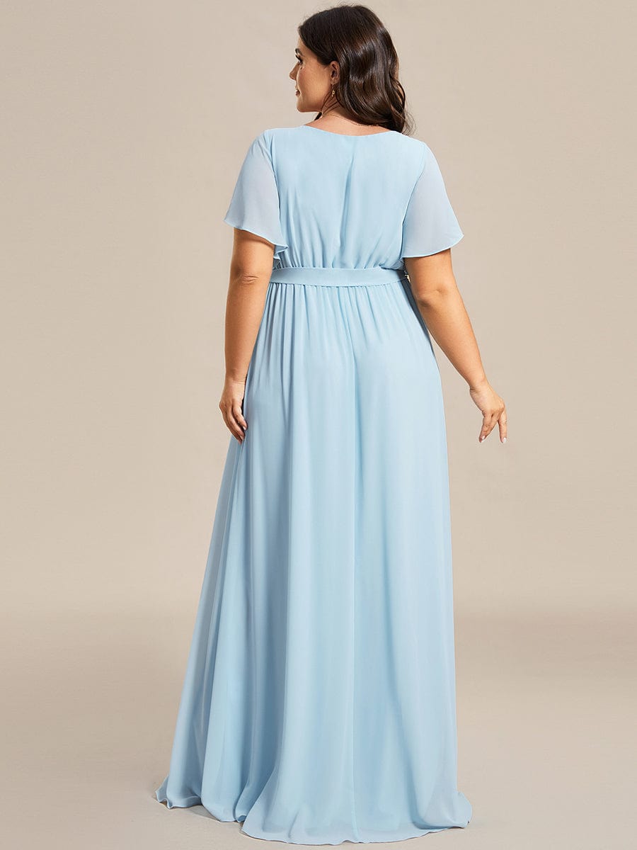 Blue Bridesmaid Dresses #style_EE0164ABL