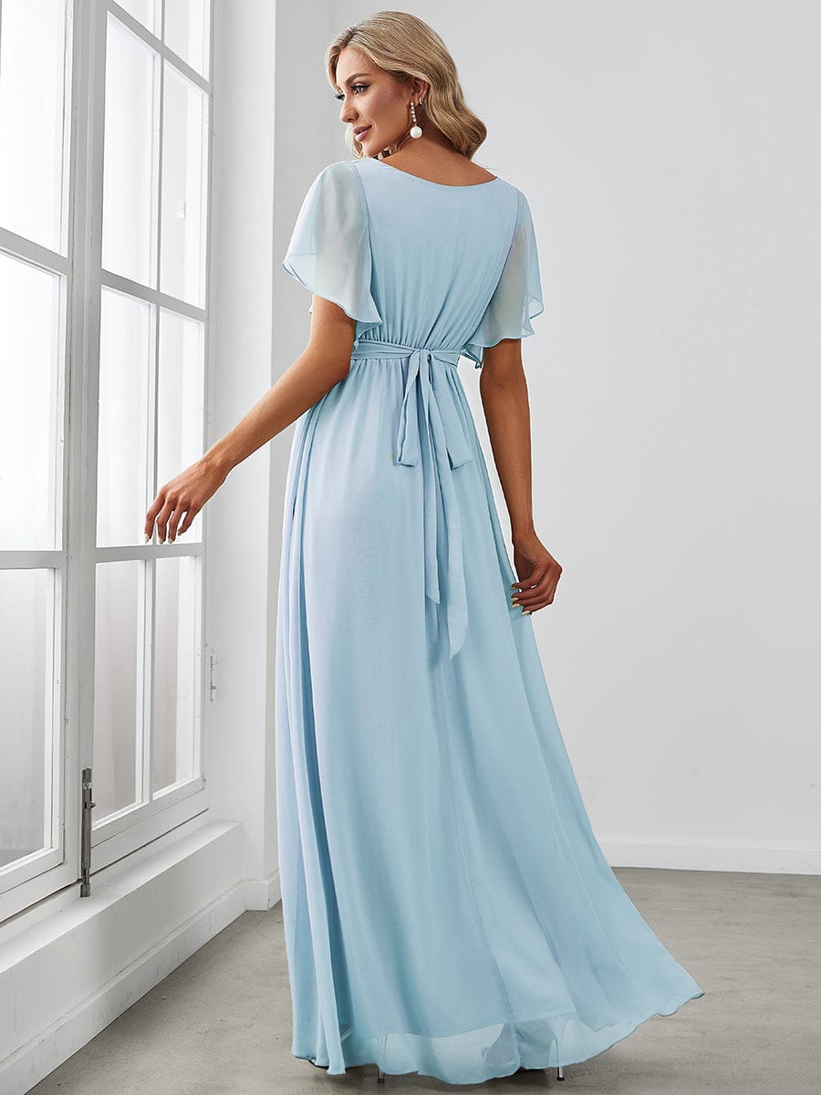 Blue Bridesmaid Dresses #style_EE0164ABL