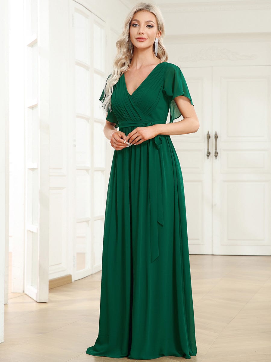 Top Picks Emerald Green Bridesmaid Dresses #style_EE0164ADG