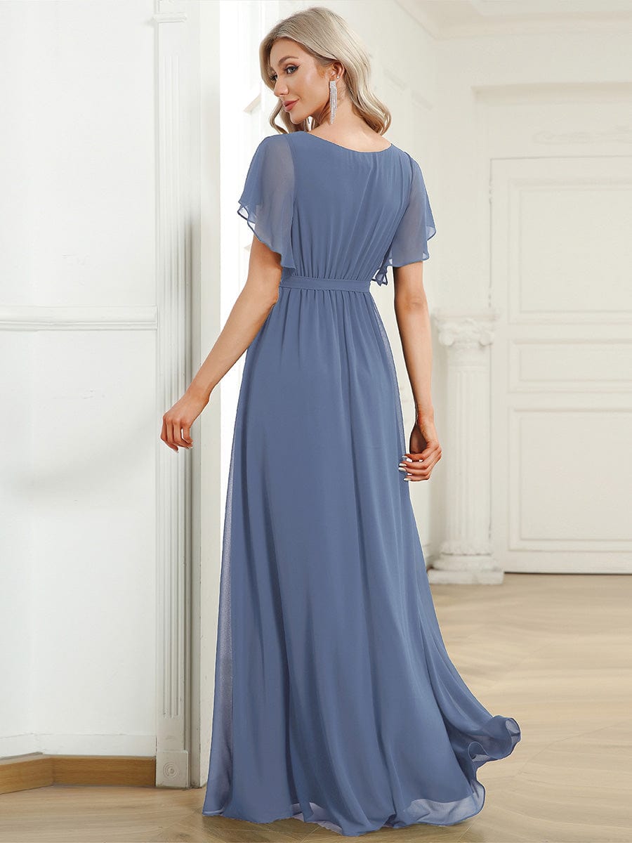 Blue Bridesmaid Dresses #style_EE0164ADN