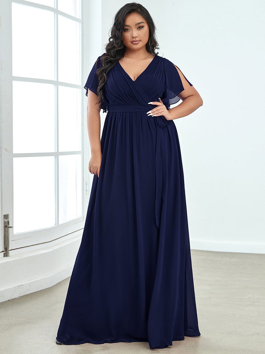 Blue Bridesmaid Dresses #style_EE0164ANB