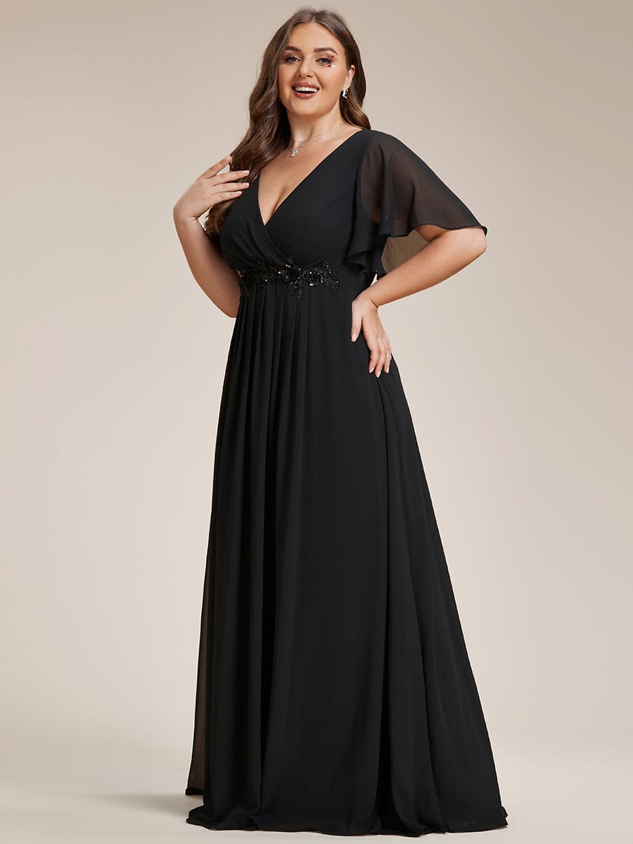 Top Picks Black Evening Gowns #style_EE01960BK