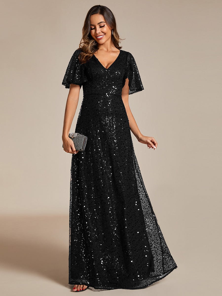 Top Picks Black Evening Gowns #style_EE02120BK