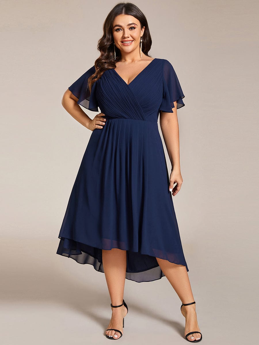 Navy Blue Bridesmaid Dresses #style_EG01923NB