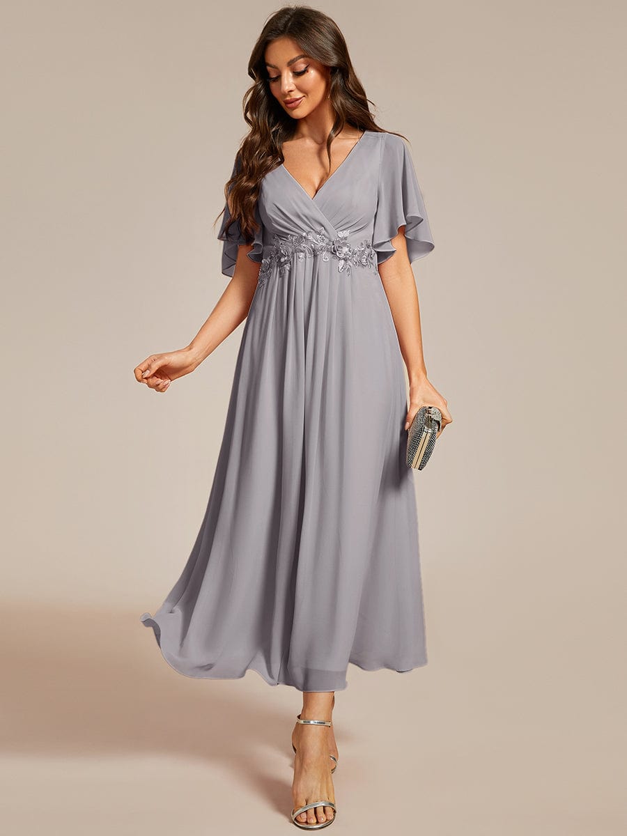 Grey Bridesmaid Dresses #style_EG02093GY