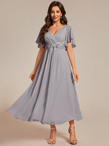 Grey Bridesmaid Dresses #style_EG02093GY