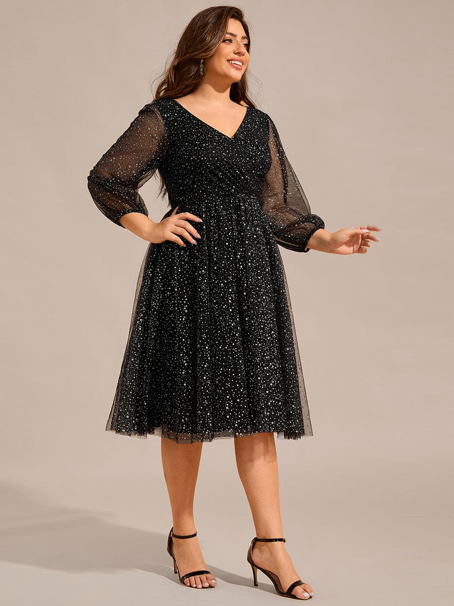 Plus size wrap dress for wedding guest hotsell