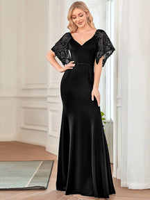 Top Picks Black Evening Gowns #style_EP00550BK