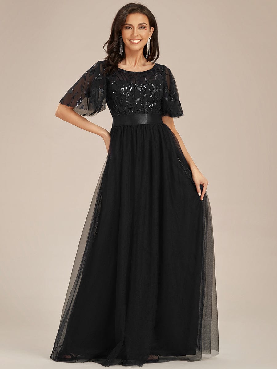 Top Picks Black Evening Gowns #style_EP00904BK