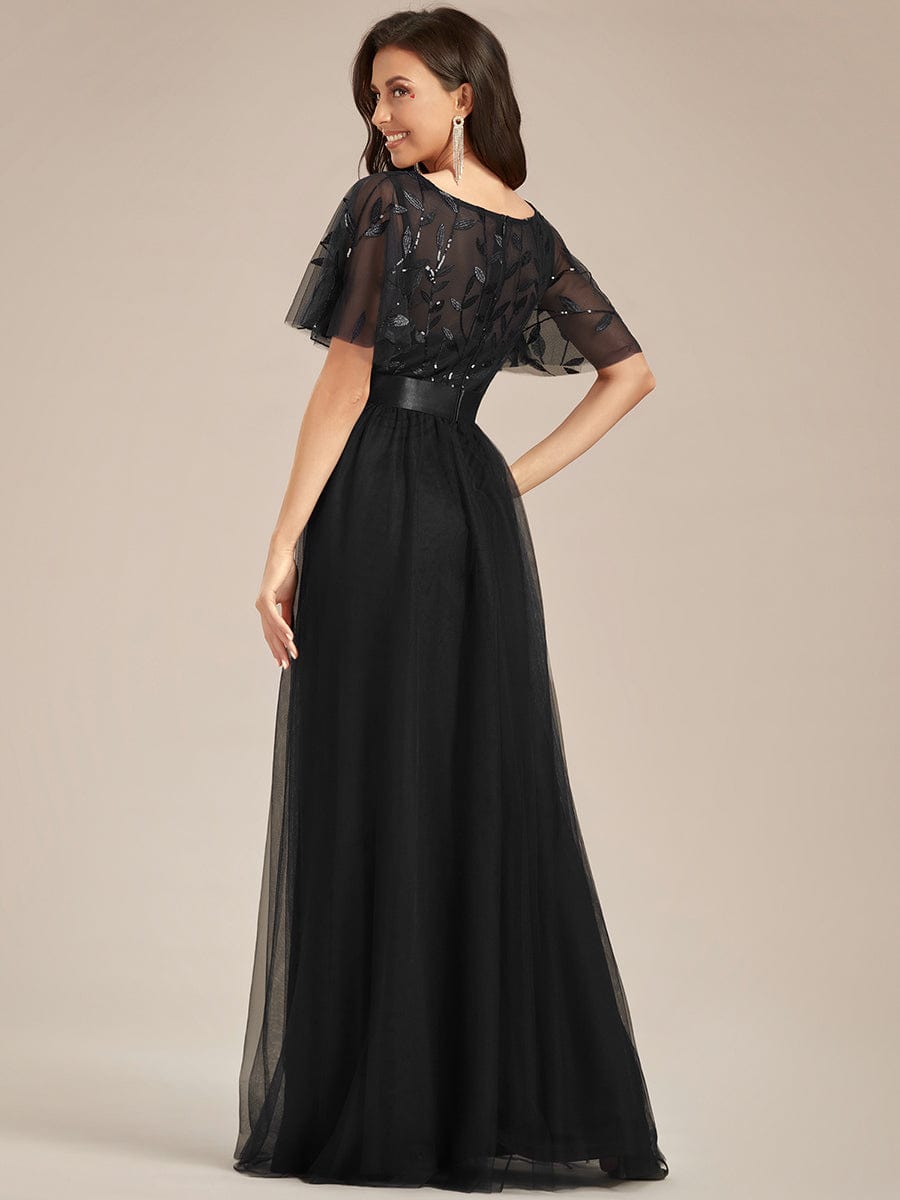 Top Picks Black Evening Gowns #style_EP00904BK