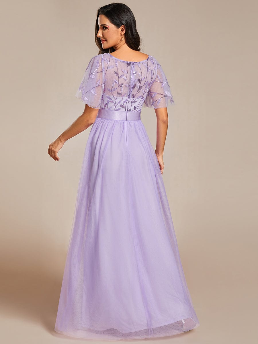 Top Picks Lilac & Lavender Bridesmaid Gowns #style_EP00904LV