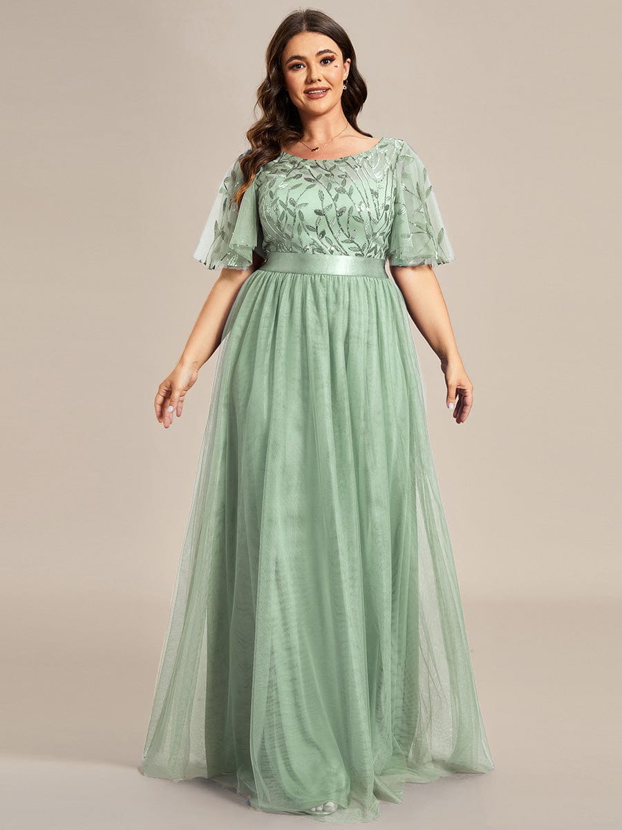 Top Picks Green Formal Dresses #style_EP00904MG