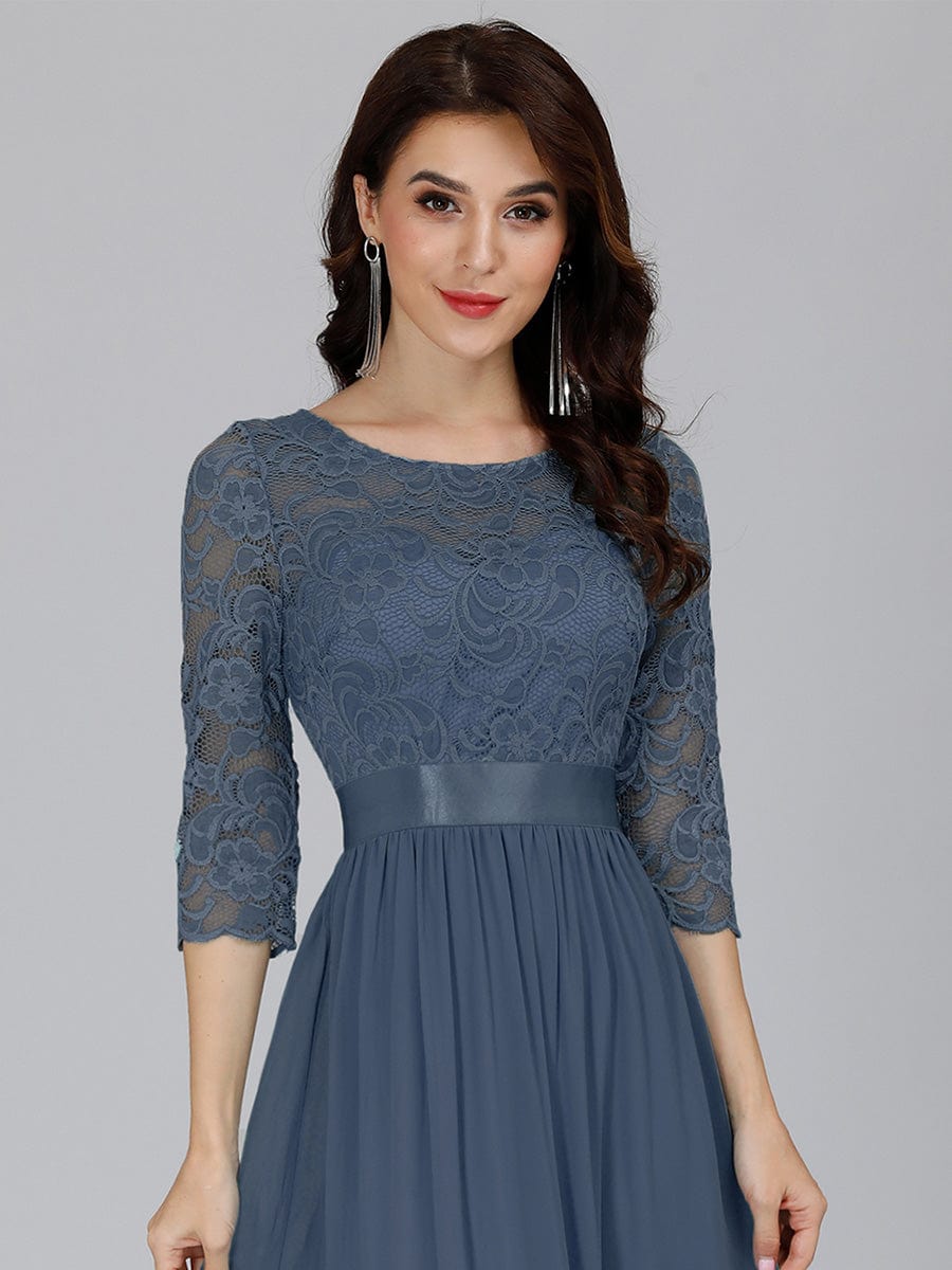 Dusty Navy Concert Dresses#style_EP07412DN