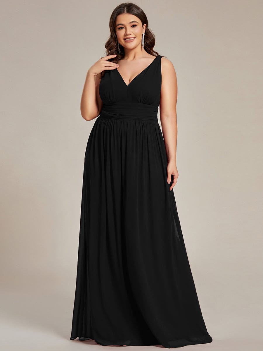 black bridesmaid dresses #style_ES09018BK