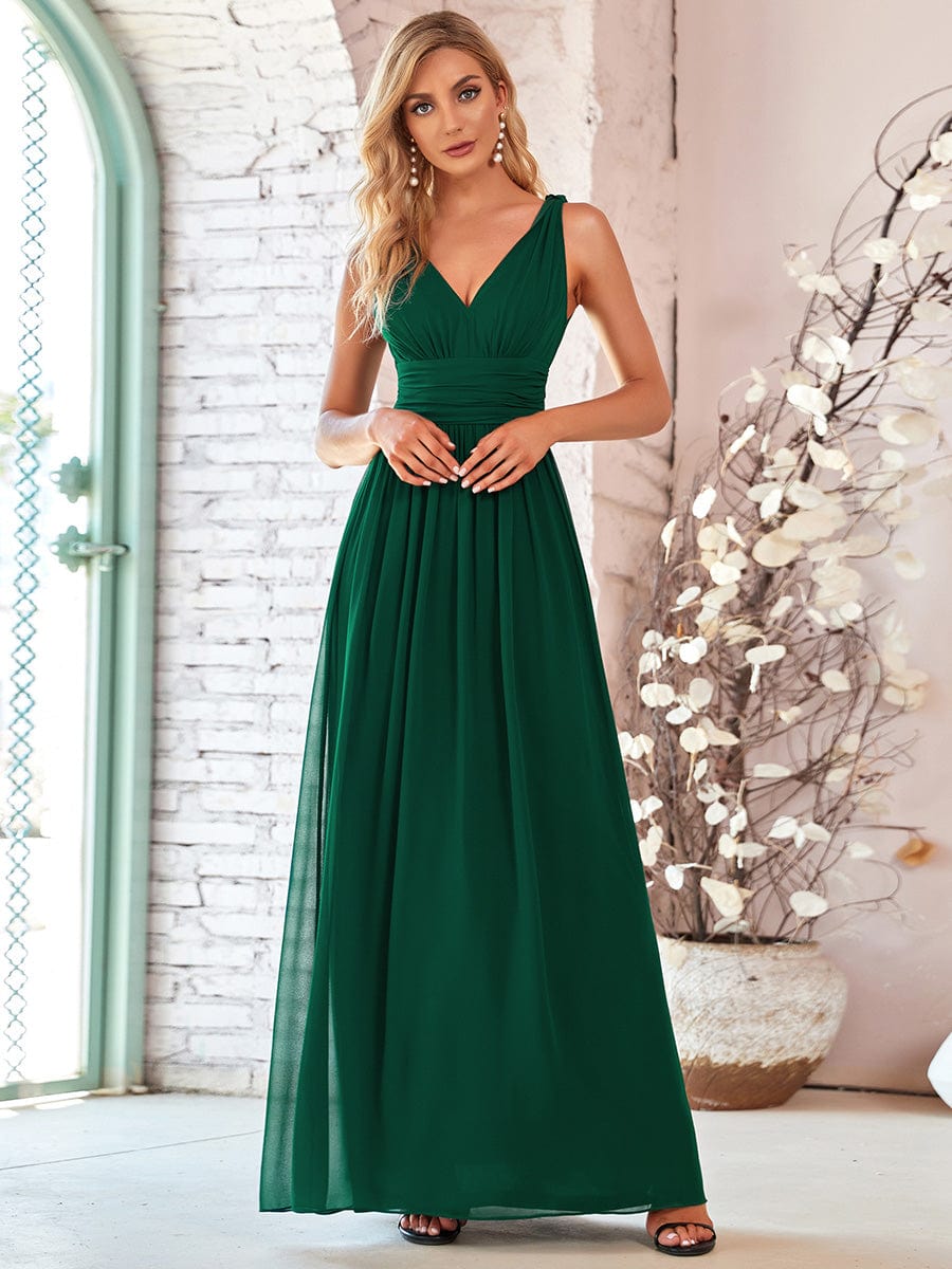 Top Picks Emerald Green Bridesmaid Dresses #style_ES09018DG