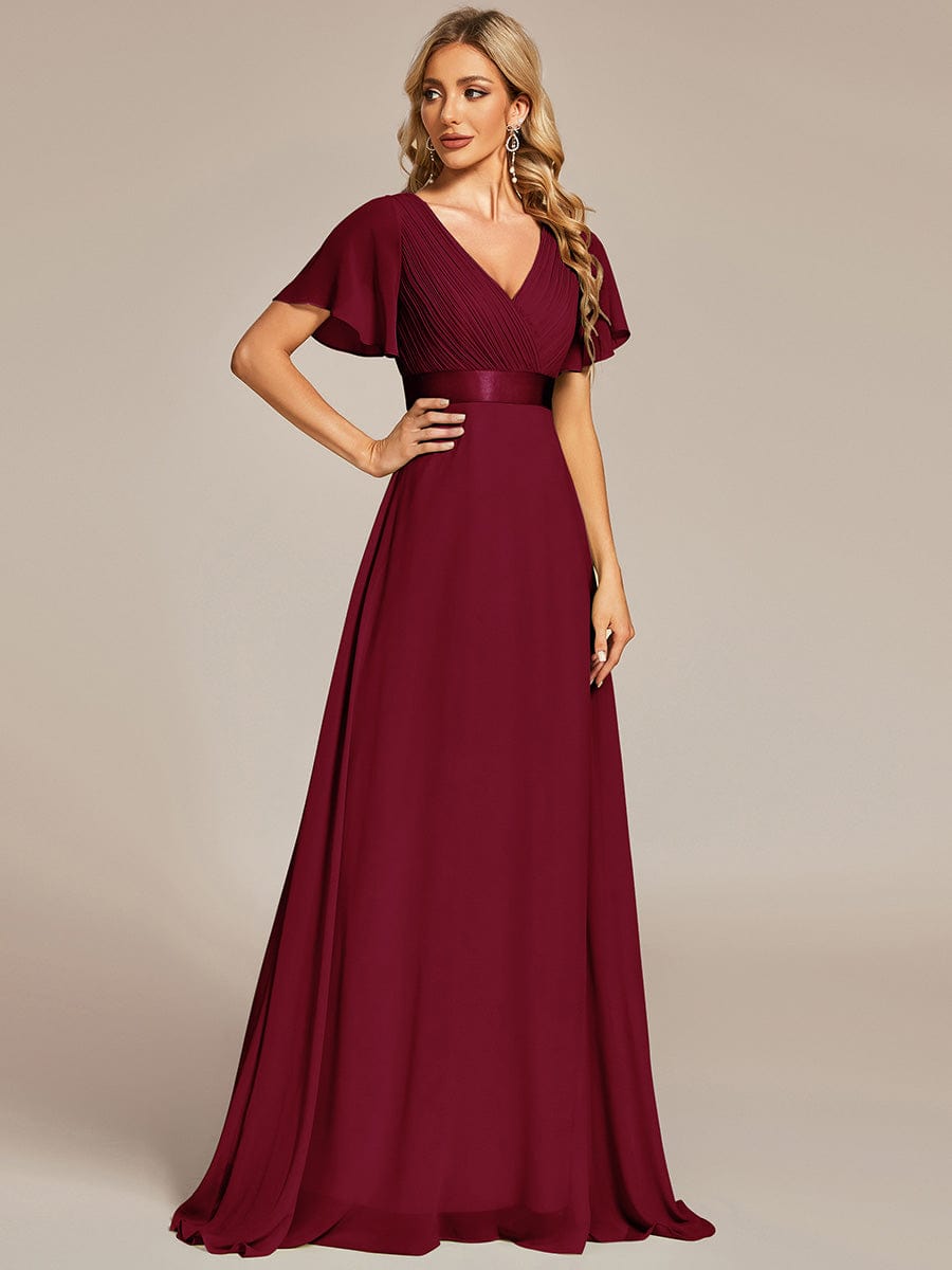 Burgundy Bridesmaid Dresses Deep Red Maroon Oxblood Ever Pretty UK