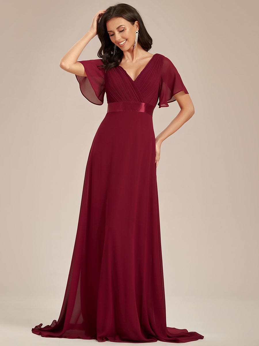 Burgundy Bridesmaid Dresses #style_EP09890BD