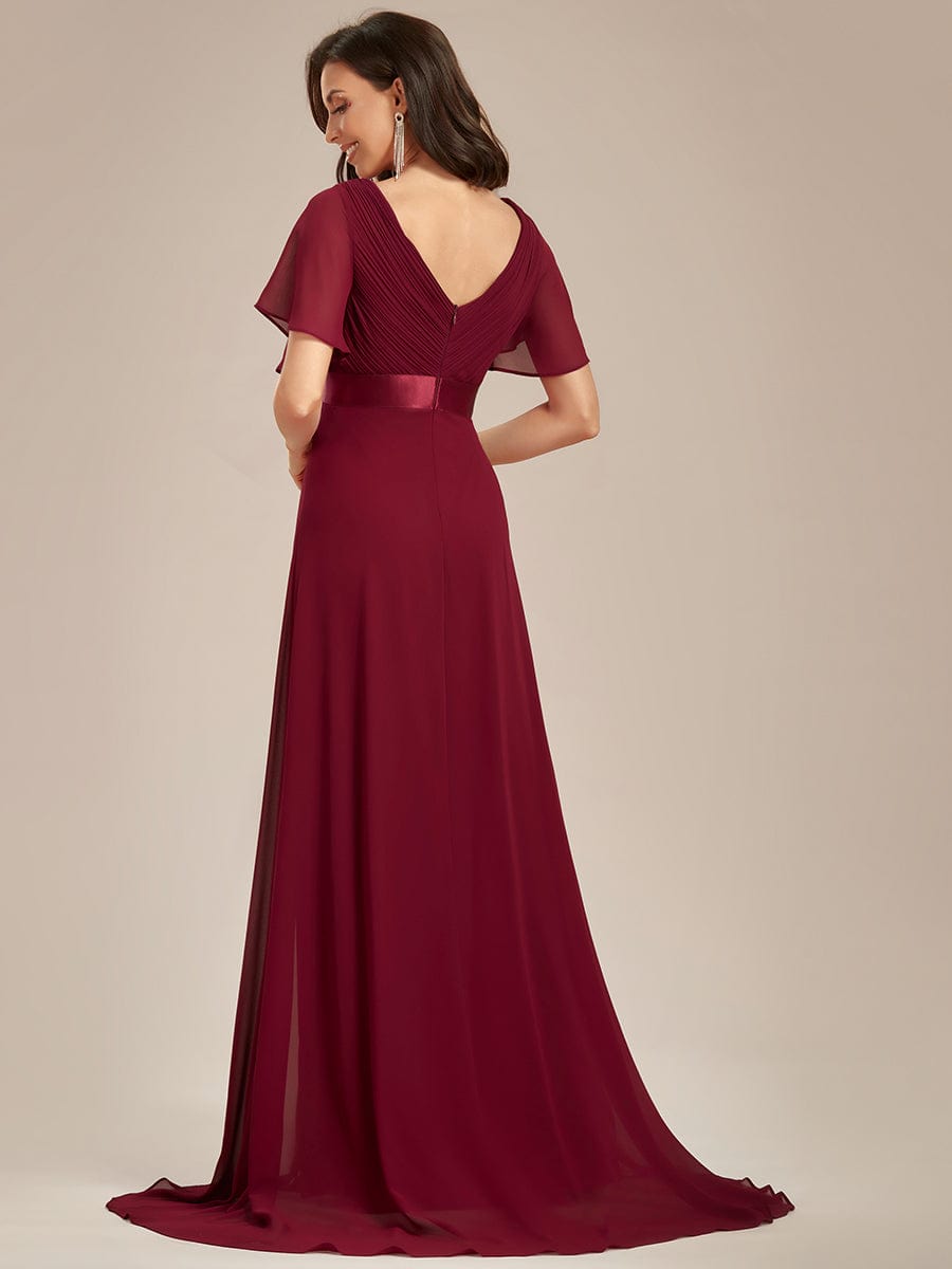 Burgundy Bridesmaid Dresses #style_EP09890BD