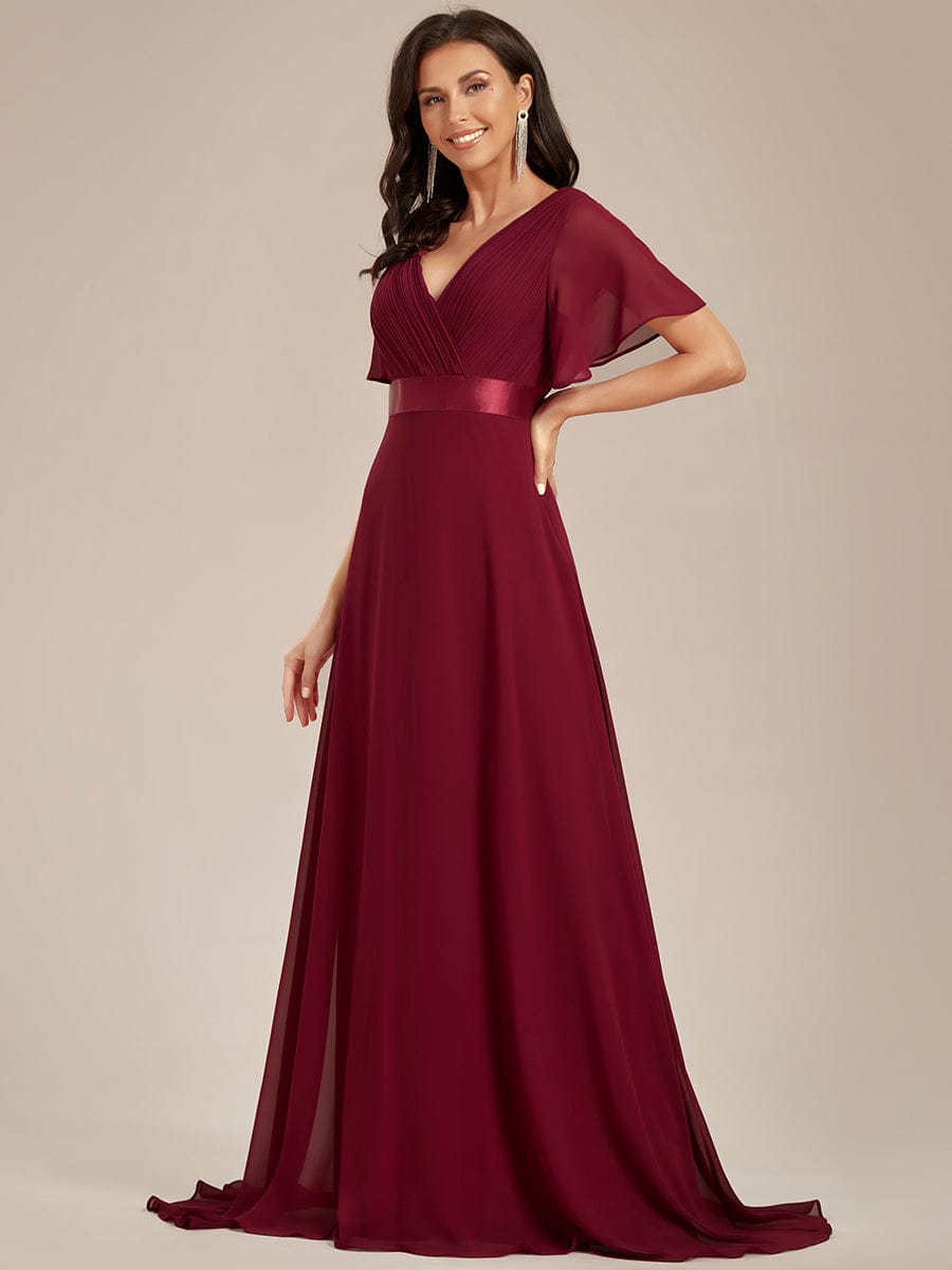 Burgundy Bridesmaid Dresses #style_EP09890BD