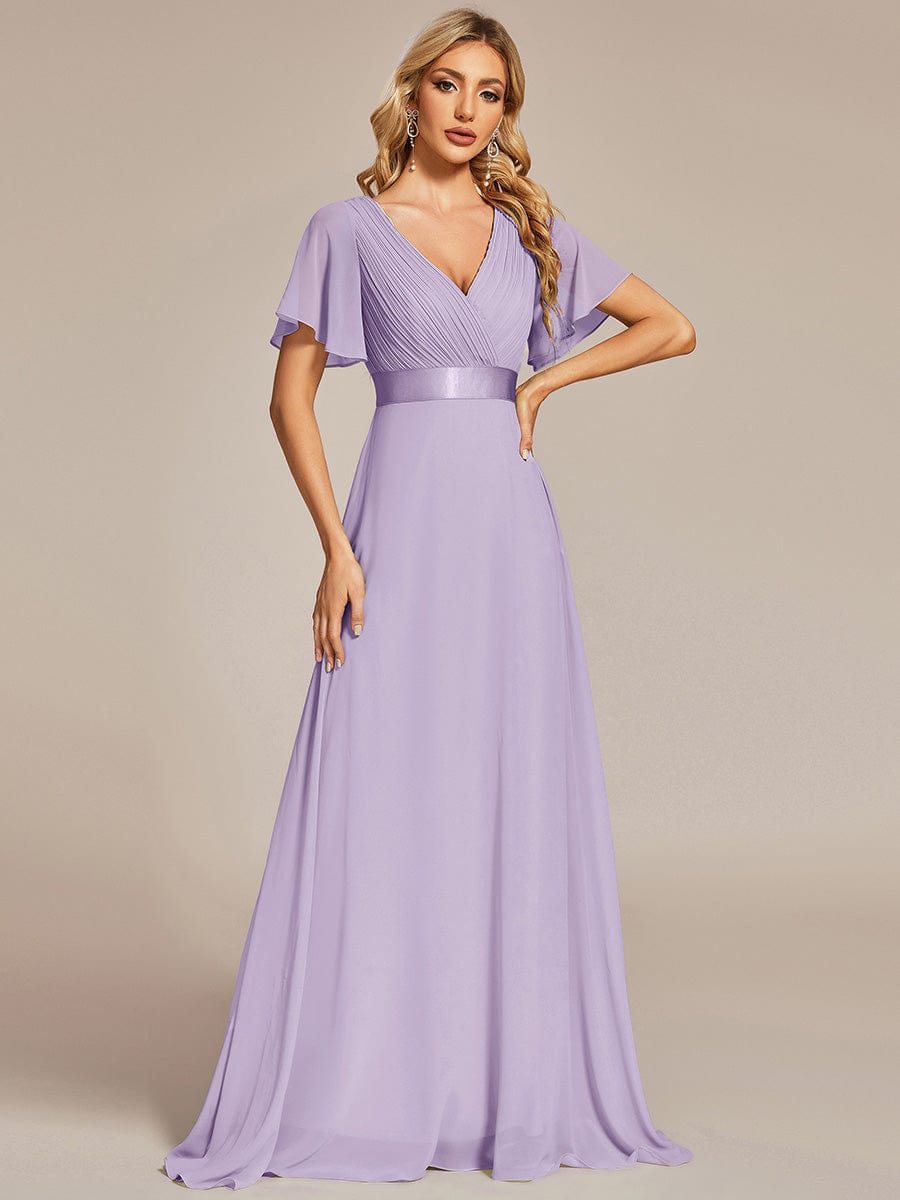 Top Picks Lilac & Lavender Bridesmaid Gowns #style_EP09890LV