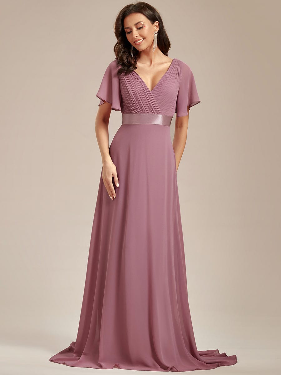 Purple Orchid Bridesmaid Dresses #style_EP09890OD