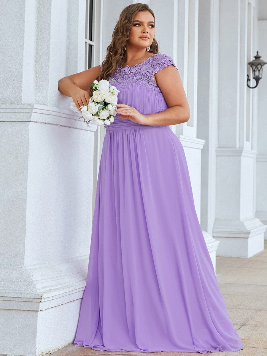 Top Picks Lilac & Lavender Bridesmaid Gowns #style_EP09996LV