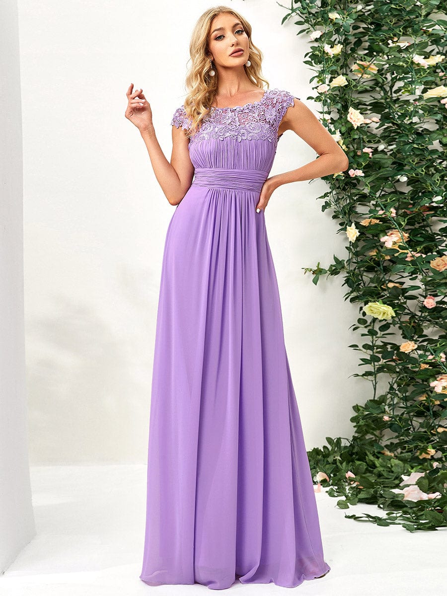 Top Picks Lilac & Lavender Bridesmaid Gowns #style_EP09996LV