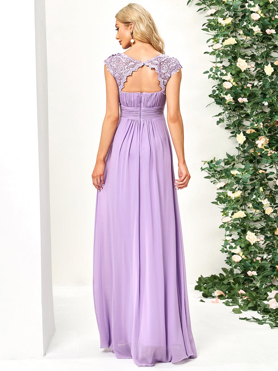 Top Picks Lilac & Lavender Bridesmaid Gowns #style_EP09996LV