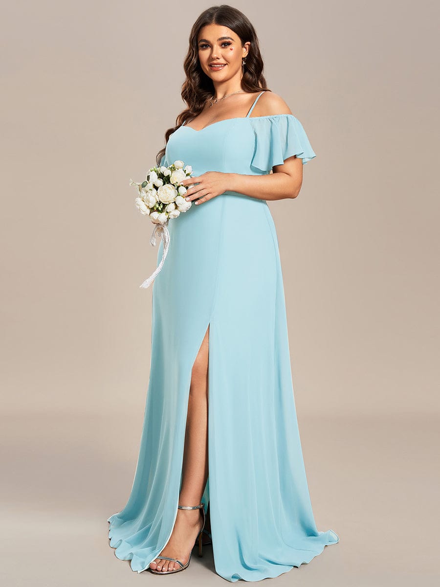 Blue Bridesmaid Dresses #style_ES00237BL