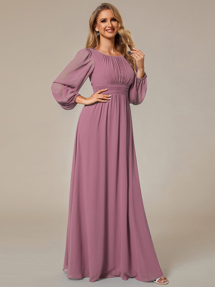 Purple Orchid Bridesmaid Dresses #style_ES0106BOD