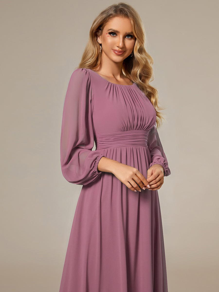 Purple Orchid Bridesmaid Dresses #style_ES0106BOD