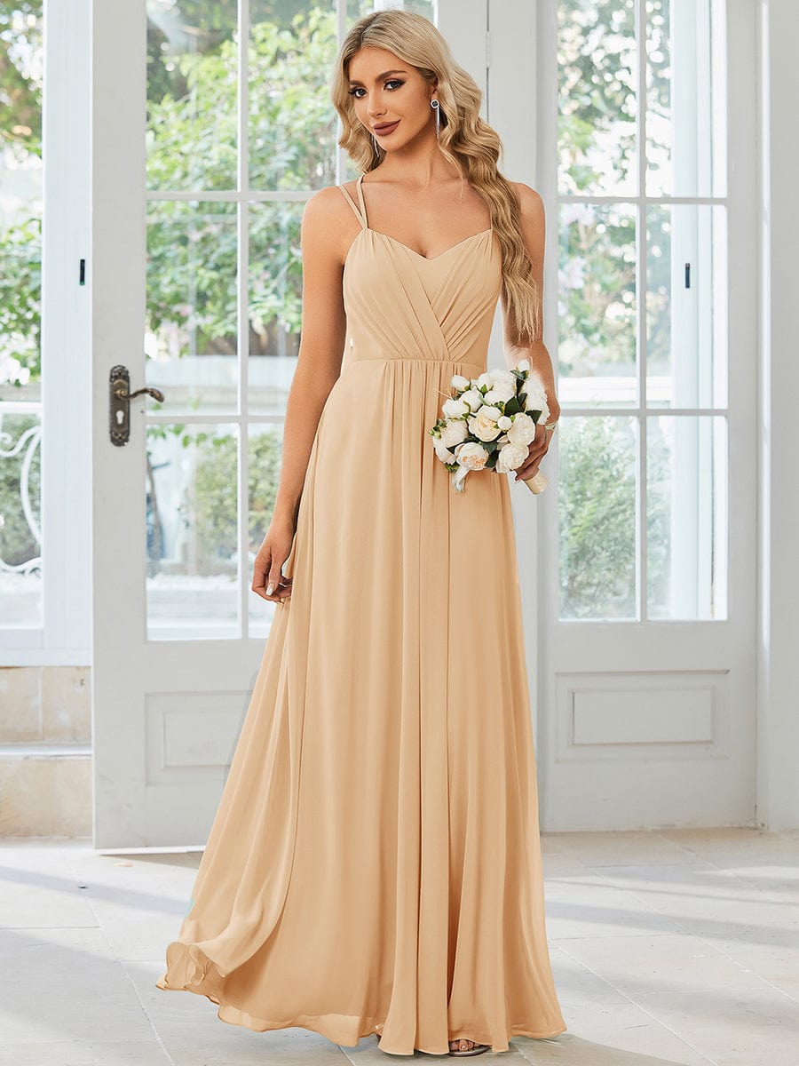 Top Picks Champagne Bridesmaid Gowns #style_ES01692CH